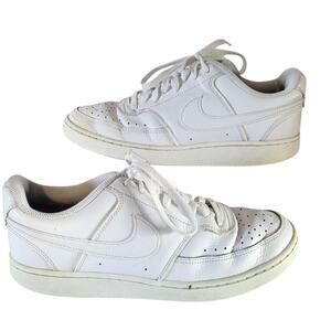 Nike WMS 7 Court Vision Low White Casual Shoes Sneakers Athleisure